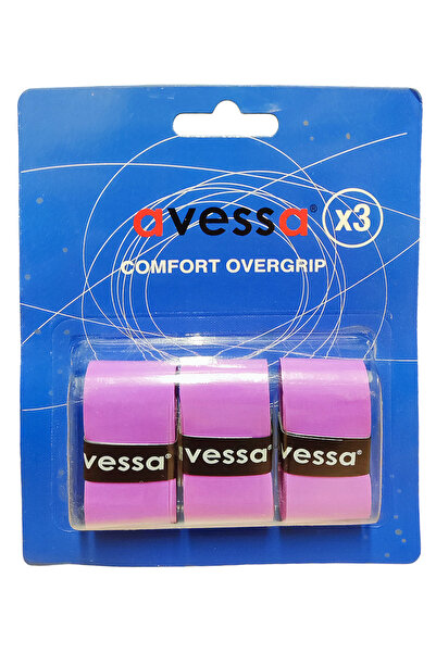 Comfort Raket Overgrip 3'lü Paket - Tenis, Badminton, Padel İçin Kaydırmaz Ter Emici Tutacak Bandı
