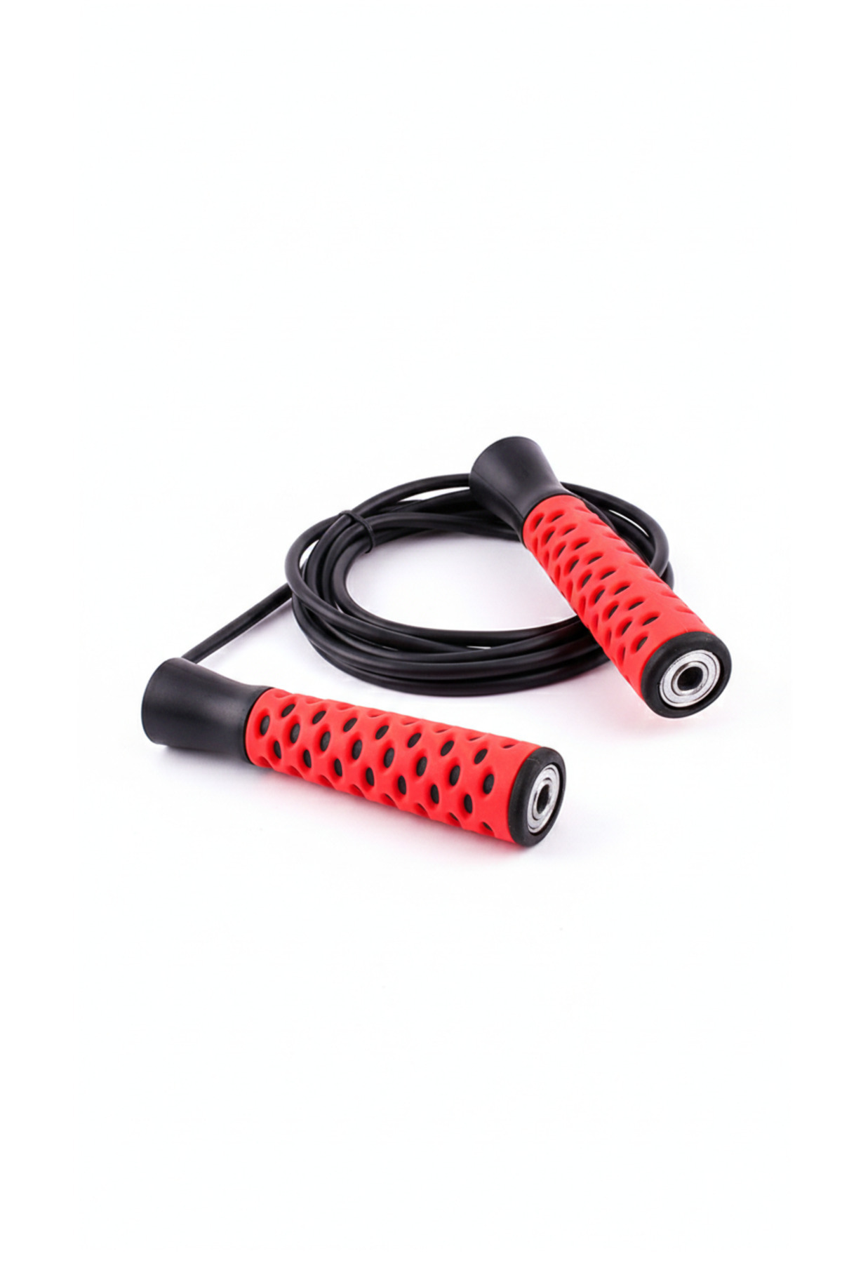 Kırmızı PVC Atlama İpi - Fitness - Crossfit- Rope - Jump - Body - Sağlık - Egzersiz - Spor