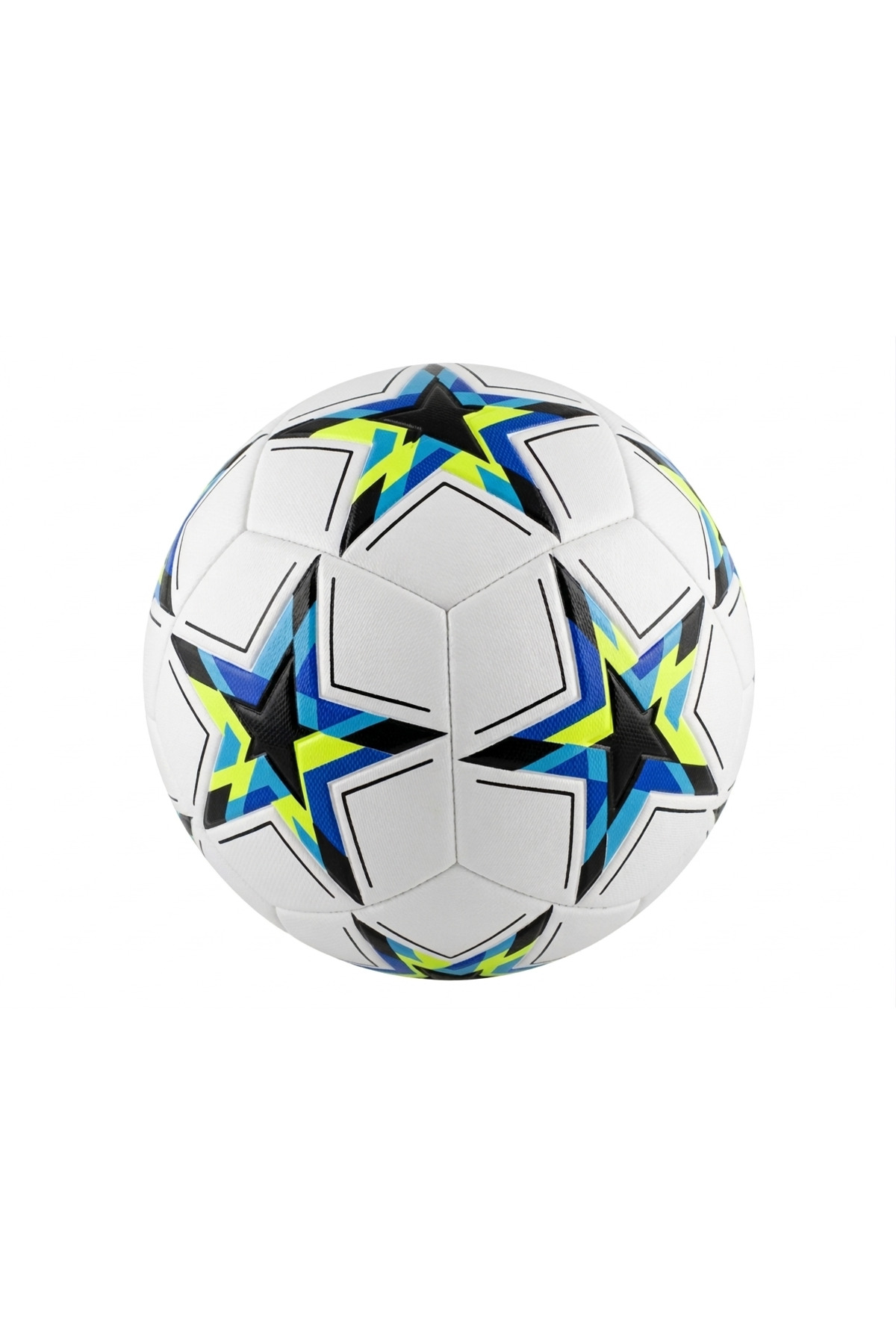 NK Spor Ultimate Star 5 Numara Futbol Topu-Profesyonel Maç Topu-Yıldız Desenli Top-Halı Saha-Spor
