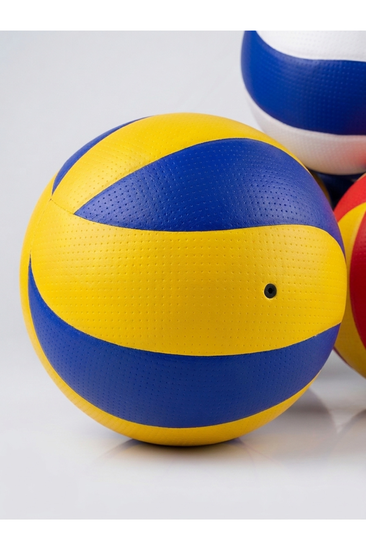 NK SPOR Yüksek Dayanıklı Profesyonel Voleybol Topu-Standart Maç ve Antrenman Topu (Sarı-Lacivert)